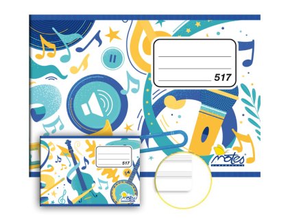 517 notovy HUDOBNE NASTROJE