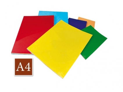 Výkres školský A4 farebný 50 ks (125g)