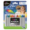 Kidea pastelky na tvár 12ks (D)