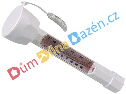 Plovoucí teploměr do bazénu s bójkou