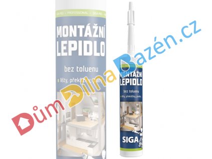 Siga PRO Montážní lepidlo 310ml bez toulenu