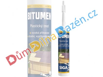 Bitumen Siga PRO 310ml černý
