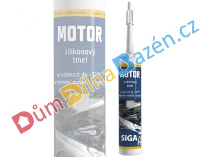 Silikon motor Siga PRO 310ml červený