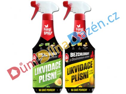 Fungispray likvidace plísní bezchlórový 0,5l