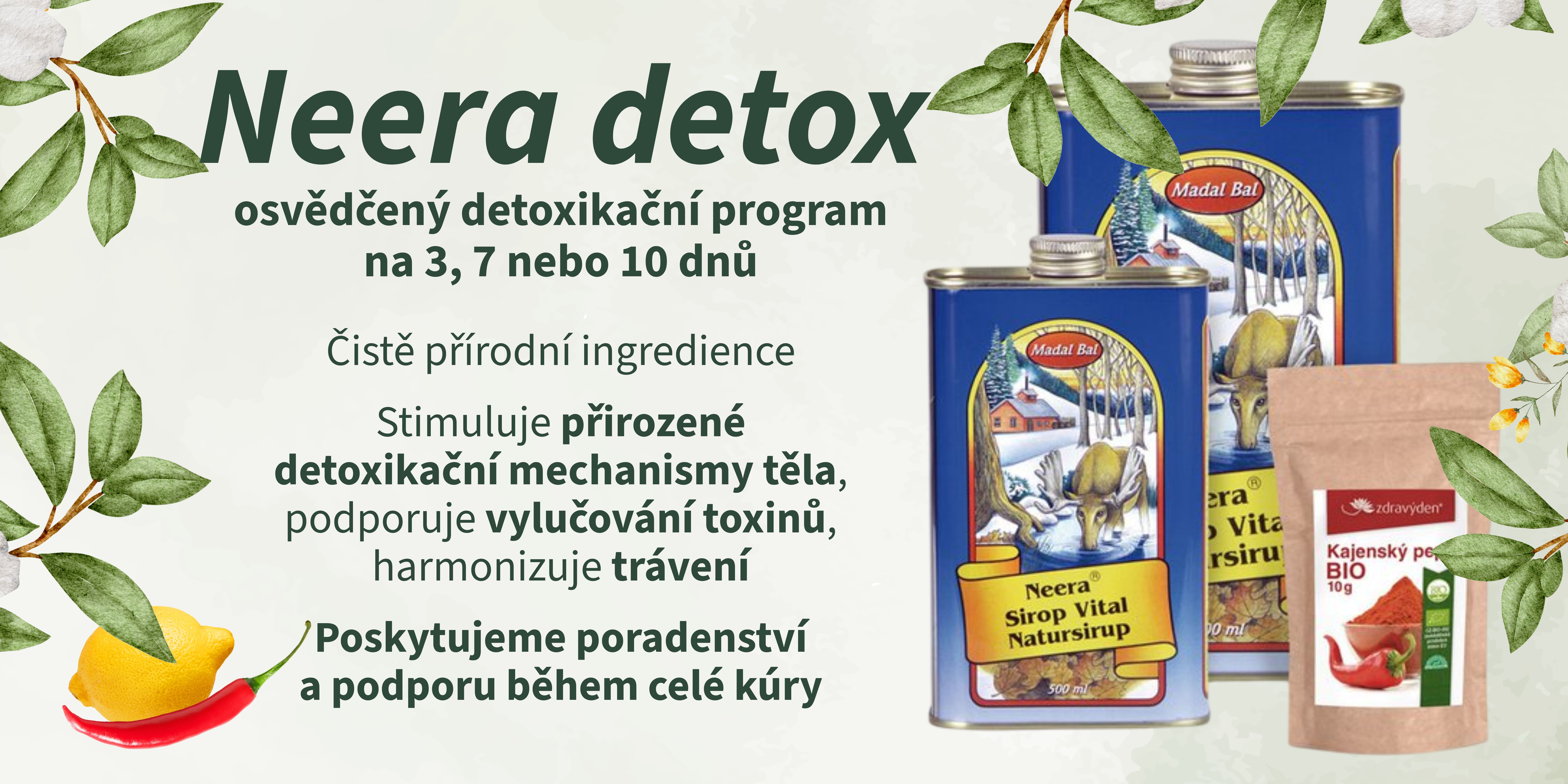 Detoxikační program Neera
