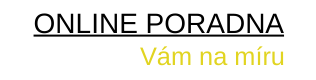 Online poradenství