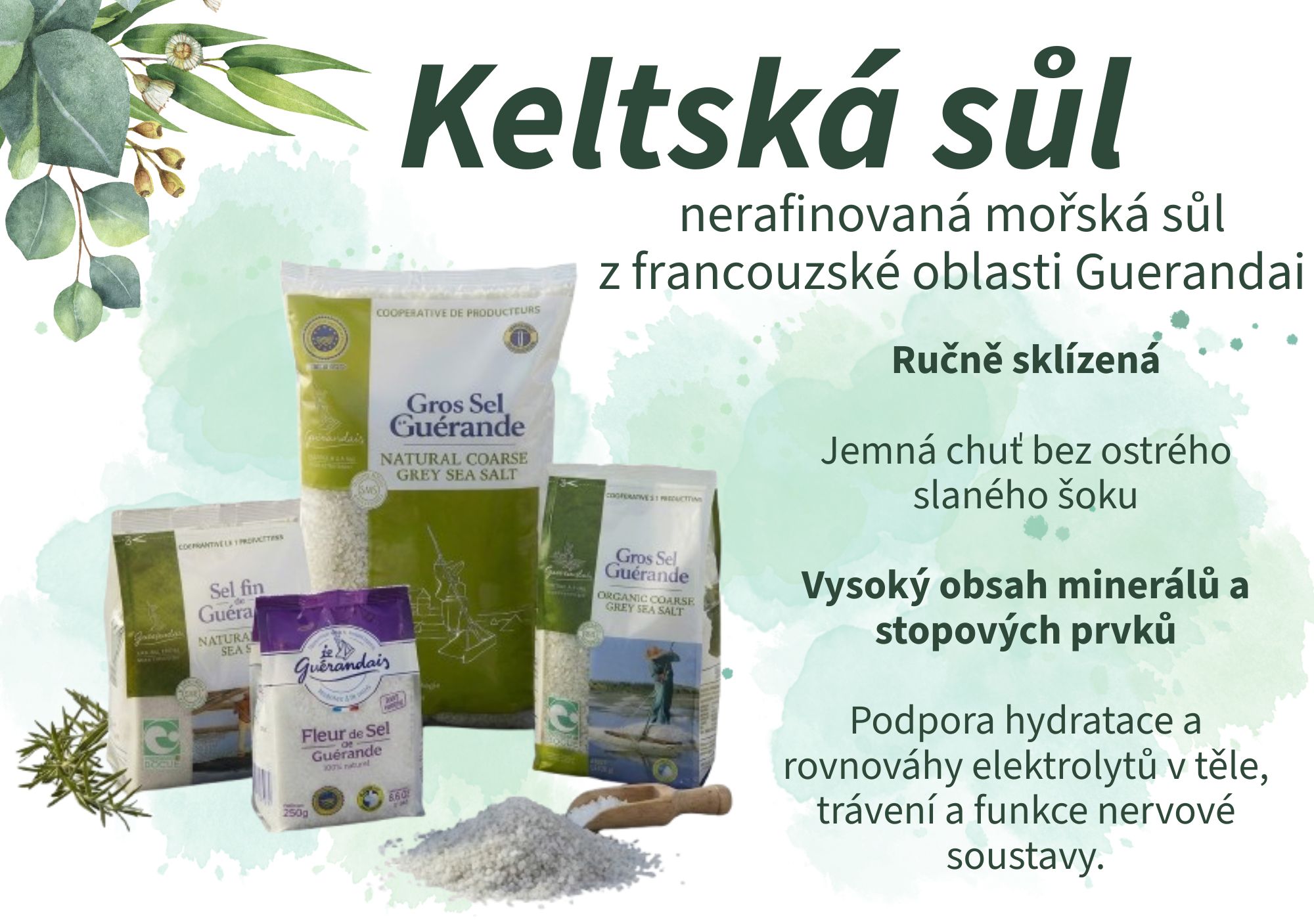 Keltská sůl z Guerandai