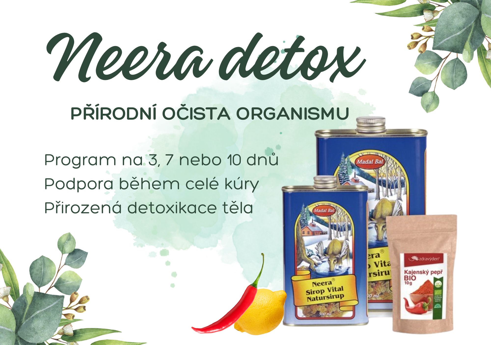 Detoxikační program Neera