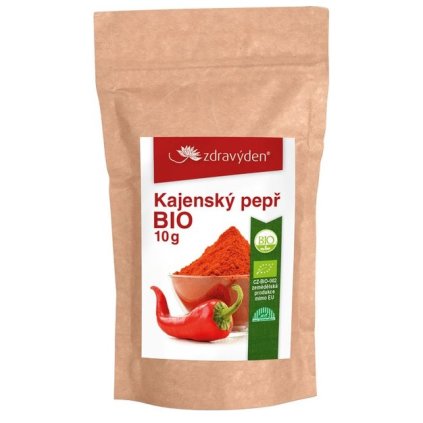 kajenský pepř bio