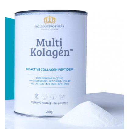 AKCE - EXPIRACE 8/2023 Kolman Brothers Multi Kolagen™ peptidy, 280g