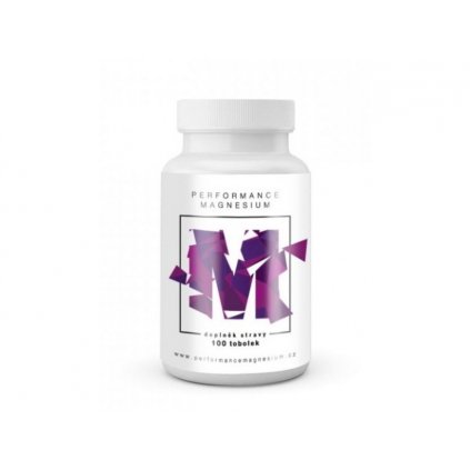 Performance Magnesium 400 mg, 100 tbl. (Hořčík + Vitamín B6)