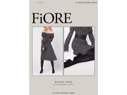 Punčochy FIORE - BUONA SERA 40DEN