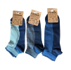 A-OLA – niedrige elastische Baumwollsocken