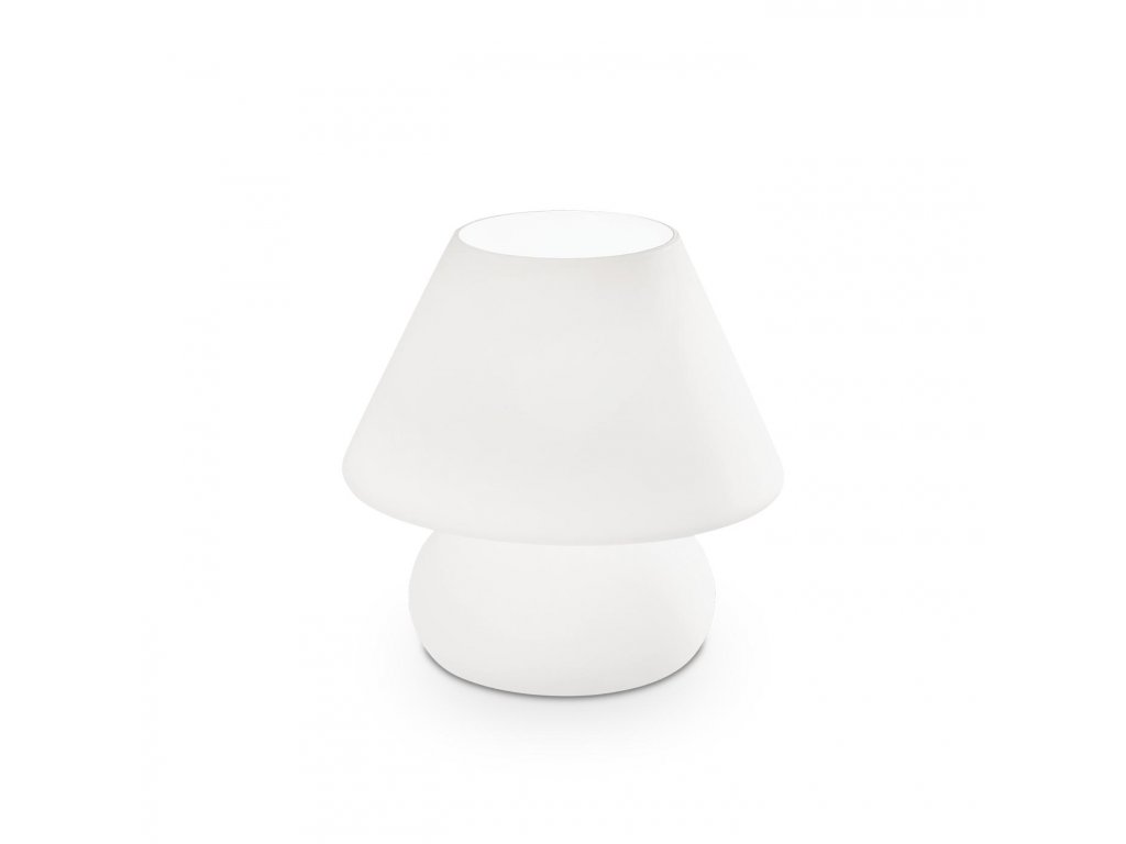 IDEAL LUX 074702 stolní lampa Prato TL1 Big bílá 1x60W E27