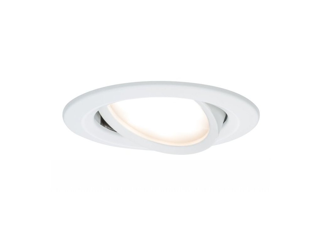 PAULMANN - Zápustné svítidlo LED Coin Slim IP23 kulaté 6,8W bílá 3ks stmívatelné, výklopné, P 93875