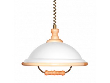 PREZENT - ACRYL WOOD 1xE27/60W,PINE/WHITE, PENDANT