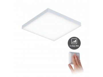 PAULMANN - LED Panel Velora 3-krokové-stmívatelné 225x225mm 12W 3.000K, P 79820