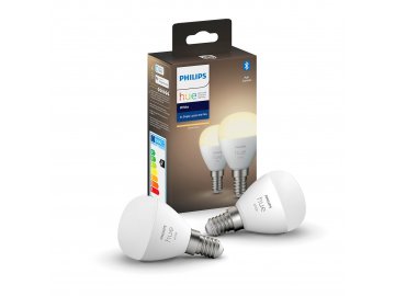 Hue Bluetooth 2x žárovka LED E14 P45 5,7W 470lm 2700K