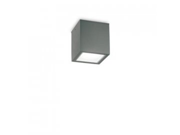 Ideal Lux Venkovní stropní přisazené svítidlo TECHO PL1 SMALL ANTRACITE 251554 antracitové