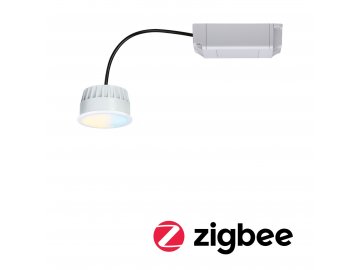 LED Modul vestavné svítidlo Smart Home Zigbee měnitelná bílá Coin kruhové 50mm Coin 6W 230V měnitelná bílá satén - PAULMANN