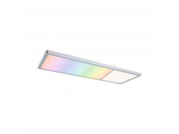 PAULMANN LED Panel Atria Shine hranaté 580x200mm RGBW matný chrom, 71020