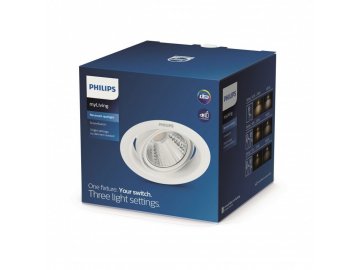 Philips Pomeron SVÍTIDLO PODHLEDOVÉ LED 7W 420lm 2700K stmívatelné, bílá