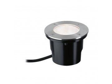 PAULMANN LED zemní svítidlo Durea IP67 kruhové 153mm 3000K 8W 230V ocel kov