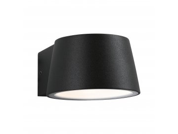 PAULMANN LED venkovní nástěnné svítidlo Capea neláká hmyz IP44 96x128mm 2200K 6W 230V 98° černá hliník