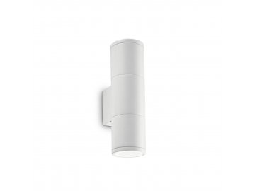 IDEAL LUX Venkovní moderní nástěnné svítidlo GUN AP2 SMALL 100388 bílé