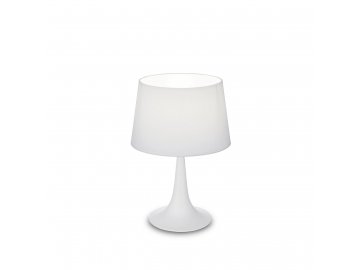 IDEAL LUX 110530 stolní lampa London TL1 Small bílá 1x60W