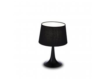 IDEAL LUX 110554 stolní lampa London TL1 Small černá 1x60W E27