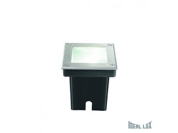 IDEAL LUX 117881 Venkovní zápustné zátěžové svítidlo Park PT1 Square 1x28W nerez