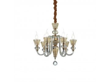 Ideal Lux Závěsný křišťálový lustr Strauss SP6 140605