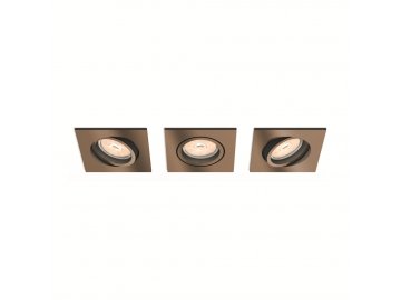 PHILIPS 50403/05/PN set 3ks bodovek Donegal 3x5,5W GU10