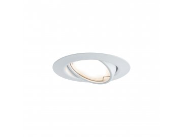 PAULMANN - Vestavné svítidlo LED Base kruhové 1x5W bílá mat výklopné, P 93413