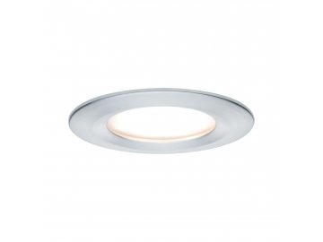 PAULMANN - Vestavné svítidlo LED Nova kruhové 1x6,5W hliník broušený nevýklopné, P 93461