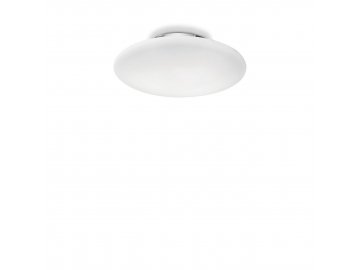 IDEAL LUX 009223 stropní svítidlo Smarties Bianco PL1 D33 1x60W E27