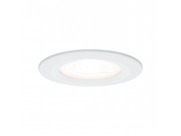 PAULMANN - Vestavné svítidlo LED Nova kruhové 1x6,5W GU10 bílá mat nevýklopné 3-krokové-stmívatelné, P 93477
