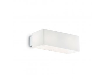 IDEAL LUX 009537 nástěnné svítidlo Box AP2 Bianco 2x40W G9