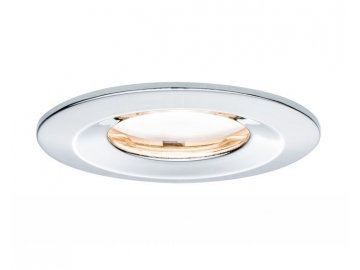 PAULMANN - Zápustné svítidlo LED Coin Slim IP65 kulaté 6,8W chrom 1ks stmívatelné, P 93883