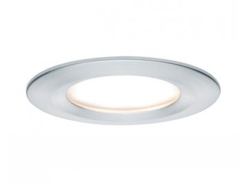 PAULMANN - Zápustné svítidlo LED Coin Slim IP44 kulaté 6,8W hliník 3ks stmívatelné, P 93901