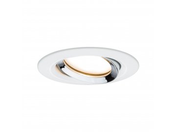 PAULMANN - Vestavné svítidlo LED Nova Plus kruhové 1x6,8W bílá mat chrom výklopné stmívatelné