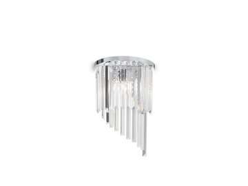 IDEAL LUX - luxusní nástěnná svítidla Carlton AP3 cromo 168913 chromové E14 3x40W