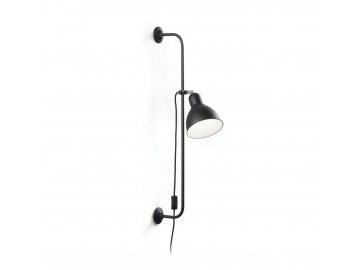 IDEAL LUX - Nástěnná lampa Shower AP1 nero 179643 černá