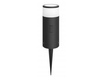 Hue LED White and Color Ambiance Venkovní sloupkové svítidlo Philips Calla s adaptérem 17423/30/P7 černé