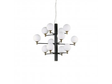 IDEAL LUX - lustry Copernico SP12 nero 197319 černé 71cm