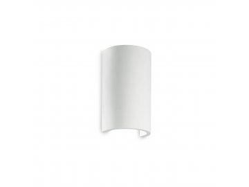 IDEAL LUX - Nástěnné svítidlo Flash Gesso AP1 round 214696 1x40W kulaté