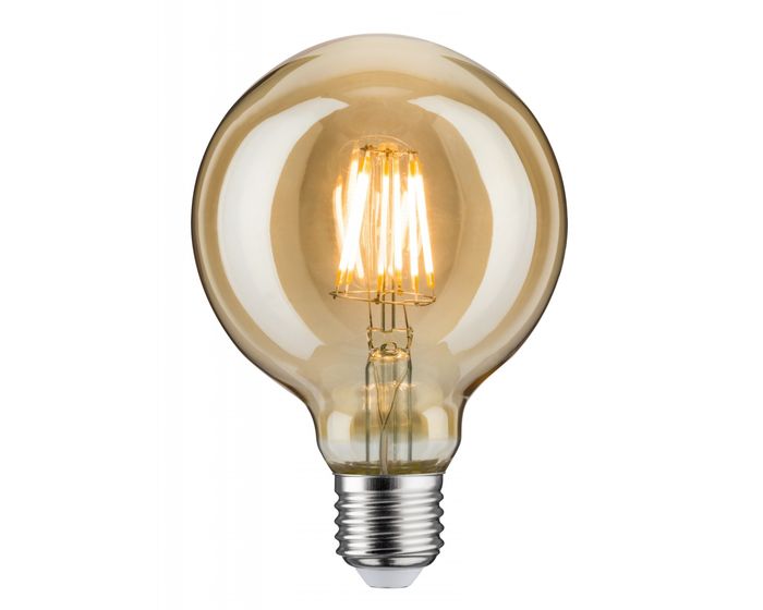 PAULMANN - Žárovka LED Vintage Globe 95 6W E27 zlatá stmívatelná, P 28521