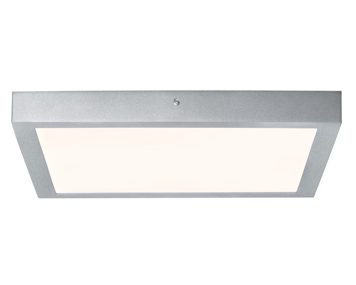 PAULMANN - Stropní svítidlo Lunar LED Panel 22W matný chrom, hliník, P 70651