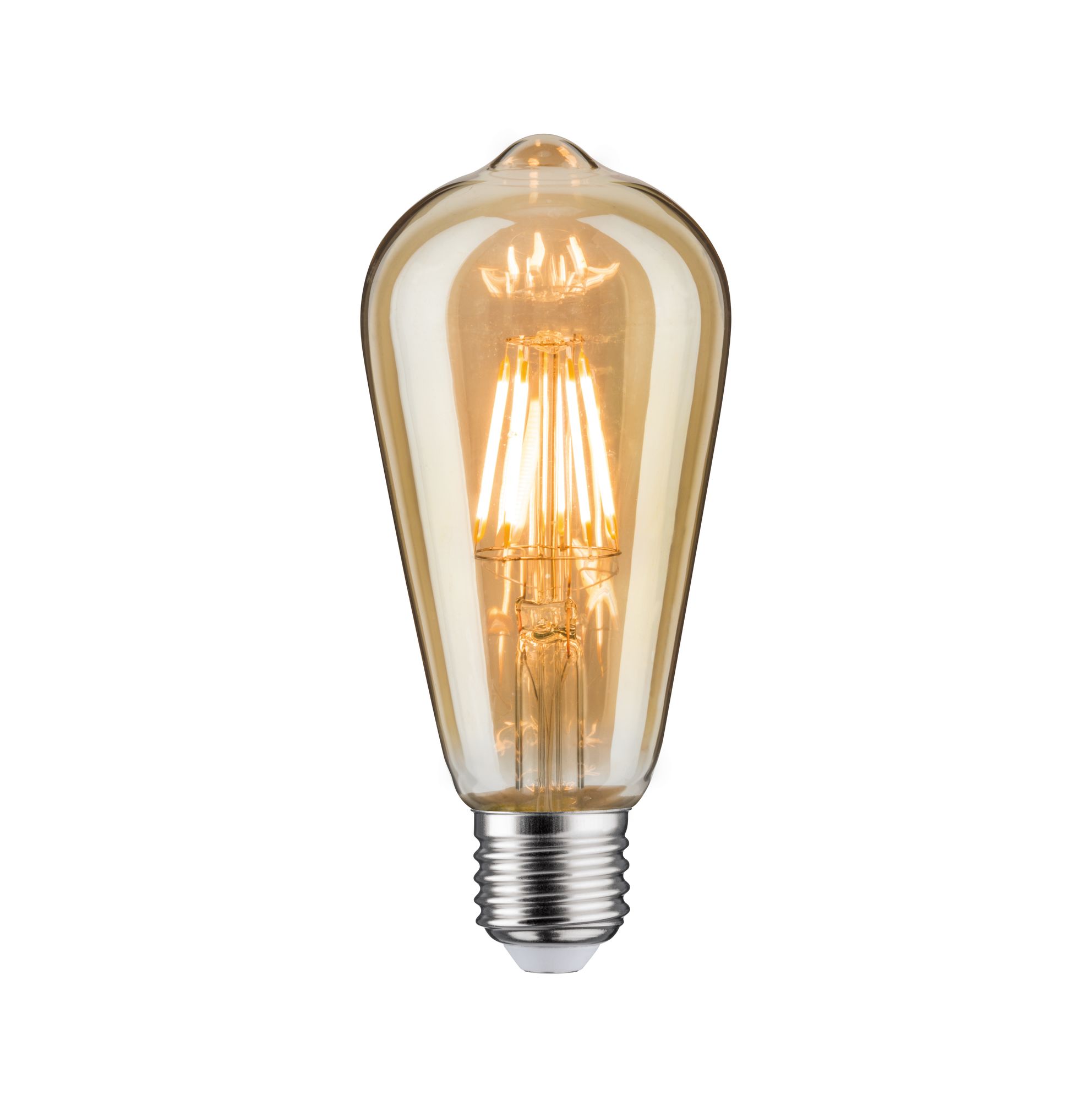 PAULMANN - LED žárovka ST64 6,5 W E27 zlatá zlaté světlo, P 28717